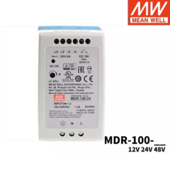 Fonte de Alimentação Mean Well MDR-100-24 DC 24V 4A na internet