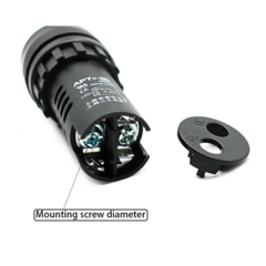 Alarme Luz Indicadora , LED Flash - Buzzer - 22MM - loja online