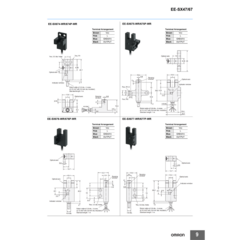 Sensor de Feixe Através de Slot com Conector OMRON - PNG TECH