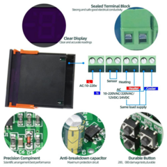 Controlador De Temperatura STC-1000-110/220V - PNG TECH