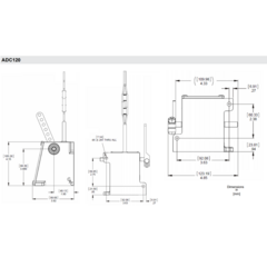 Atuador GAC ADC120S Universal 24V - comprar online