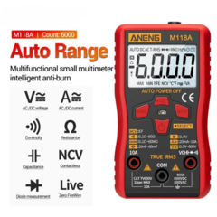 Multímetro Digital M118A 6000 Contagens com Lanterna - comprar online