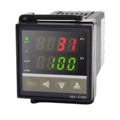 Controlador de temperatura RKC REX-C100-FK07-M-AN