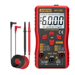 Multímetro Digital M118A 6000 Contagens com Lanterna