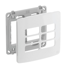 PLACA+SUP 4X4" 6 POS COMPOSÉ BR