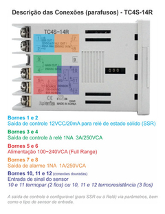 Controlador de temperatura Autonics - TC4S-14R na internet