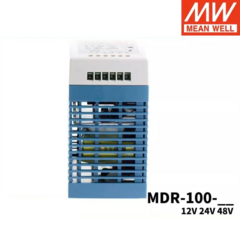 Fonte de Alimentação Mean Well MDR-100-24 DC 24V 4A - PNG TECH