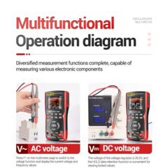 Osciloscópio Digital ANENG AOS02 - comprar online