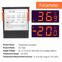 Imagem do Controlador De Temperatura STC-1000-110/220V