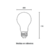 Lâmpada LED Bulbo A60 9W 3000K - comprar online