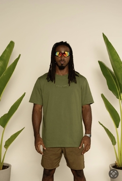 Camisa Verde Musgo Bold Premium Thug