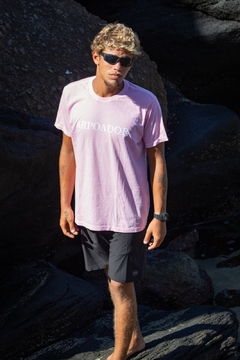 camisa arpoador rosa boardsco - comprar online
