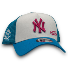 YANKEES LIGH BLUE PINK 9FORTY