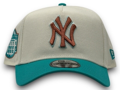 YANKEES BEIGE AQUA 9FORTY