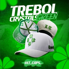 TREBOL CRISTALS GREEN