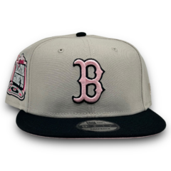 BOSTON BEIGE PINK SNAPBACK