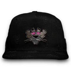 FACES OF A PANTER FULL BORDADO SNAPBACK