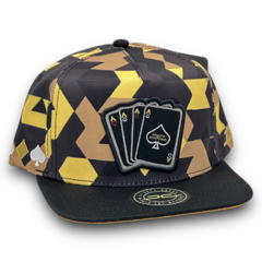 POKER CAMO BLACK YELLOW