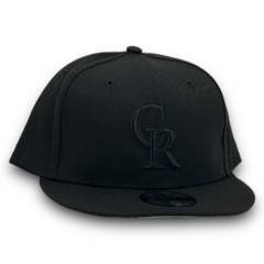 ROCKIES BLACK BLACK SNAPBACK