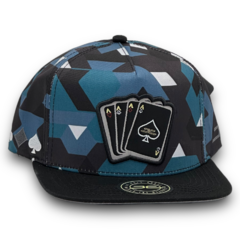 POKER CAMO AQUA