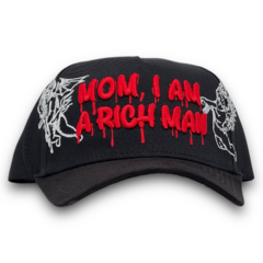 MOM IM A RICH MAN BLACK RED