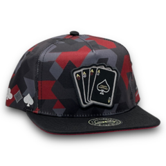 POKER CAMO RED