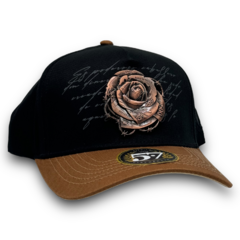 ROSA METALICA BROWN &amp; BLACK CURVA