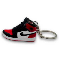 LLAVERO RETRO 1 RED BLACK