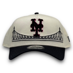 METS BRIDGE BEIGE BLACK 9FORTY