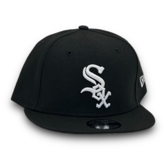 WHITE SOX BLACK SNAPBACK