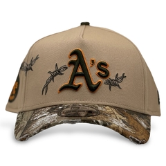 ATHLETICS BEIGE CAMO 9FORTY