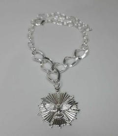 PULSEIRA REDONDA PRATA ESPIRITO SANTO |REF.PS291 - comprar online