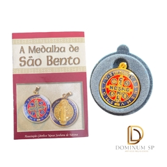 MEDALHA SAO BENTO COM FOLHETO