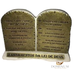 DEZ MANDAMENTOS EM RESINA O. V. 9X6 RD050