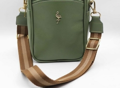 Bolsa em Couro Verde - Almarosa Design Club