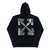 Blusa de Moletom Hoodie Off-White Caravaggio Arrow com Capuz