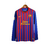 Barcelona retrô Home Manga Longa 11/12