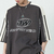 Camiseta larga grande Oversize streetwear Y2K