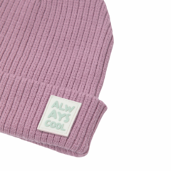 Gorro Infantil Unissex Em Tricô - Rosa - Hering - comprar online