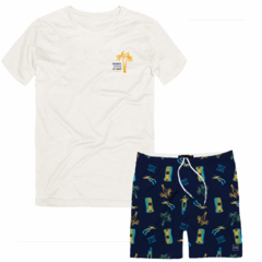 CONJUNTO REGATA E SHORT - COQUEIROS - KING E JOE