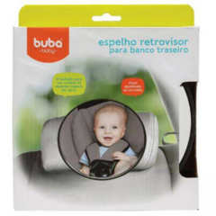 Espelho Retrovisor Bebê Passeio C/ Alças Ajustáveis - Buba