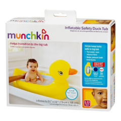 Banheira De Bebe Inflavel infantil Munchkin De Pato Verão