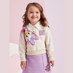 CONJUNTO COM ESTAMPA DA DAISY DUCK