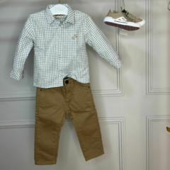 CAMISA INFANTIL XADREZ