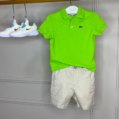 GOLA POLO LACOSTE VERDE