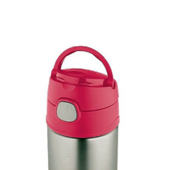 Garrafa Térmica Infantil c/ Canudo Silicone Thermos Funtainer 355ml - Borboletas na internet