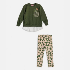 Conjunto Casaco E Legging Happy Bear Momi - comprar online