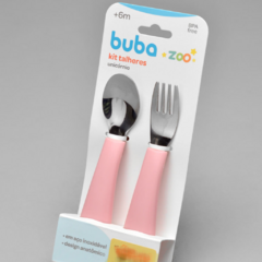 Kit Talheres Buba Zoo - Coisas de Bebê