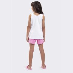 Pijama Regata Infantil Xô Preguiça Turma da Bia - comprar online