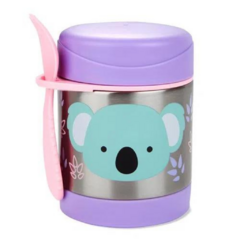 POTE TÉRMICO COM TALHER ZOO KOALA SKIP HOP